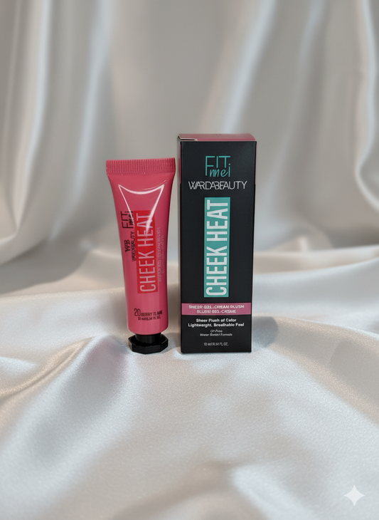 Fit Me! Cheek Heat Sheer Gel Cream Blush - Rubor en Gel Crema