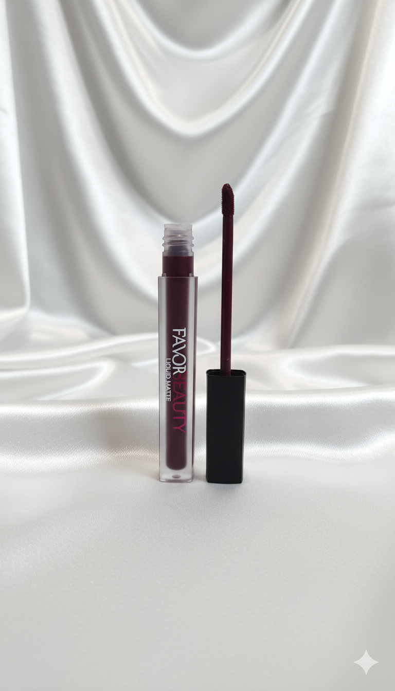 Favor Beauty New Nude liquid Lipstick 6 Tonos