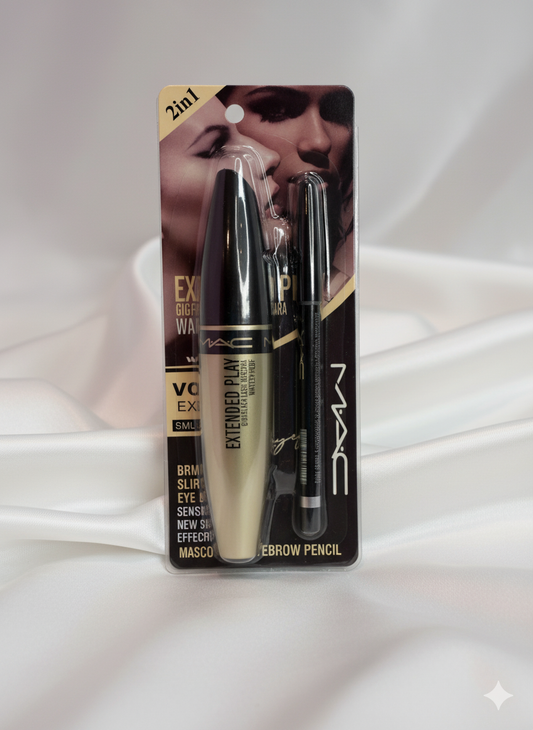Mascara + Eyebrow Pencil Extended Play MAC