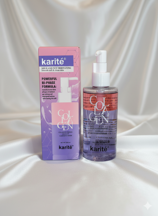 Karite Collagen Firming Micellar Water - Agua Micelar de Limpieza Facial