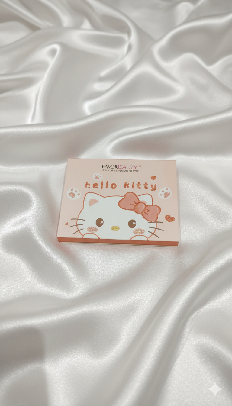 Favor Beauty Sombras Melody, Kuromi, Hello Kitty, Cinamorol 4 modelos diferentes