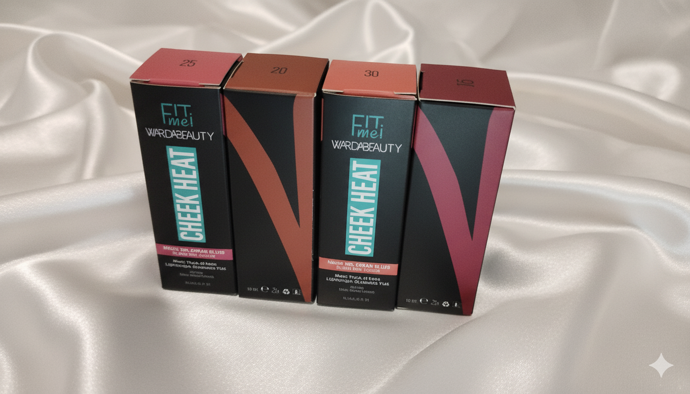 Fit Me! Cheek Heat Sheer Gel Cream Blush - Rubor en Gel Crema