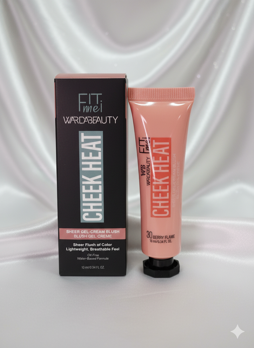 Fit Me! Cheek Heat Sheer Gel Cream Blush - Rubor en Gel Crema