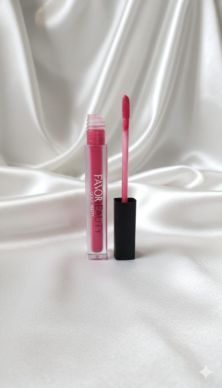 Favor Beauty New Nude liquid Lipstick 6 Tonos