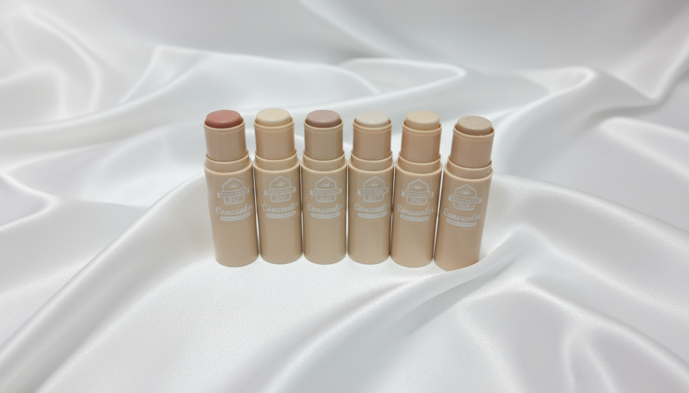 High Coverage Corrector y Aplicador 2 en 1 - 6 Tonos