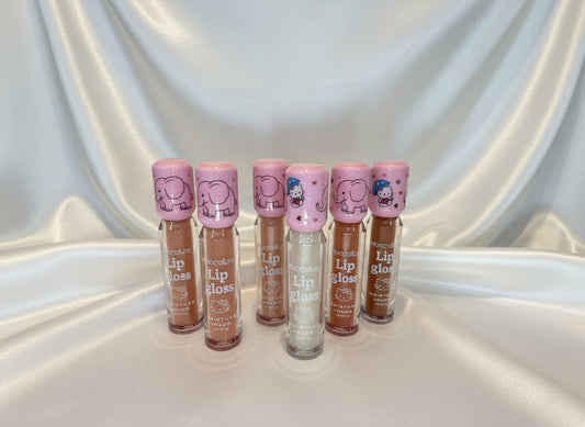 Lip gloss 6 tonos infant hello kitty