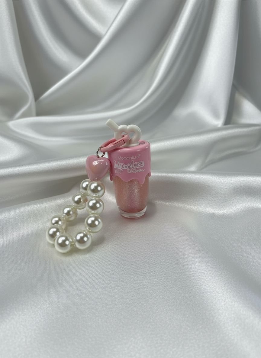 Shine c/Crystal Lip Gloss c/Pulsera de Perlas